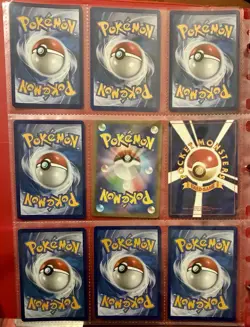 Vintage Pokemon Card Collection - No Binder Lot 5 Pages - Holo - Modern LP/NM - Image 2