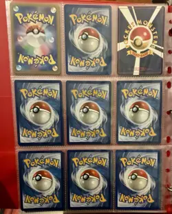 Vintage Pokemon Card Collection - No Binder Lot 5 Pages - Holo - Modern LP/NM - Image 4