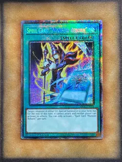 Yugioh Spell Card "Monster Reborn" MP25-EN006 Starlight Rare 1st Ed NM - Image 1