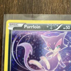 Purrloin Legendary Treasures Radiant Collection - RC13/RC25 LP Pokemon Card - Image 2