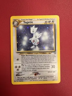 Pokemon TCG Togetic Neo Genesis Holo Card 16/111 Moderately Played - Image 1