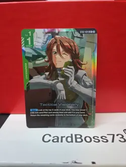 Tactical Visionary Foil - ST07-014 C+ - Gundam TCG Card Game - Image 1