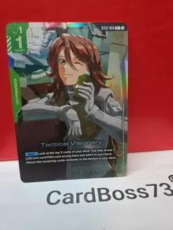 Tactical Visionary Foil - ST07-014 C+ - Gundam TCG Card Game - Image 2