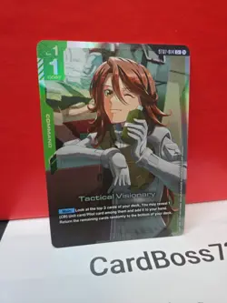 Tactical Visionary Foil - ST07-014 C+ - Gundam TCG Card Game - Image 3