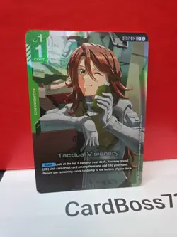 Tactical Visionary Foil - ST07-014 C+ - Gundam TCG Card Game - Image 4
