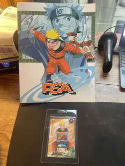 PSA Naruto Uzumaki Promo Card + Magazine December 2025 Kayou Exclusive Combo NEW - Image 1