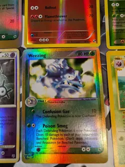 Mid Era/Vintage Pokemon 6 Card Lot reverse holos and Rares - Image 4