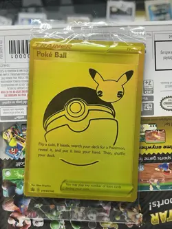 SEALED Pokemon Card Poke Ball SWSH146 Gold Celebrations UPC Anniversary - Image 1