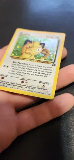 Meowth Game Boy Promo Holo Card #10, Vintage Pokemon TCG - Image 2