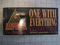 INWO ONE WITH EVERYTHING Illuminati CCG 450 cards Factory Sealed 1995 Free Ship - Image 1