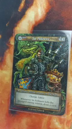 Sir Pellinore NF Unique NM Sorcery Contested Realm Arthurian Legends - Image 1
