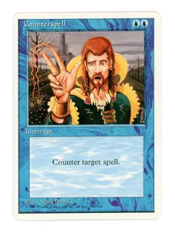Counterspell - Magic The Gathering MTG - 4th Edition - Image 1