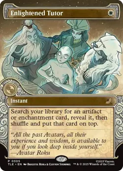 MTG Avatar: The Last Airbender Eternal-Legal: Enlightened Tutor Showcase (0305) - Image 1