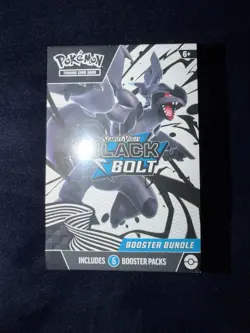 Pokemon Scarlet & Violet Black Bolt Booster Bundle (6 Packs) NEW SEALED - Image 1