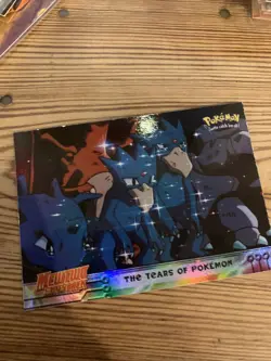 #37 The Tears of Foil Holo 1999 Topps Pokemon Movie Animation Edition 2nd Print - Image 1