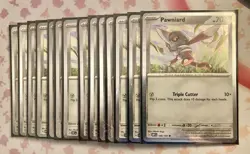 Pokemon Pawniard 148/197 Obsidian Flames Cosmos Holo Promo NM - Image 1