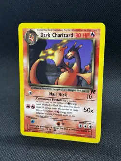 Pokemon TCG Dark Charizard 21/82 Team Rocket Excellent Condition - Image 2