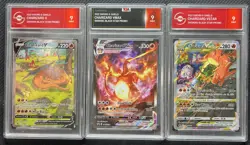 Charizard V VMAX VSTAR Pokemon Sword & Shield Promo TGA 9 260 261 262 Graded - Image 1