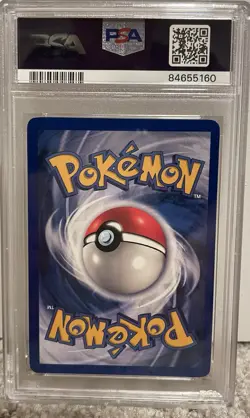 Pokemon Nidorino TCG 37/102 Base Set 1st Edition Shadowless PSA 8 WOTC 1999 - Image 2