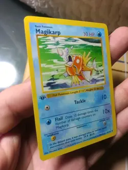 Magikarp 035/102 Base Set (Shadowless) First Edition Pokemon TCG - Image 4