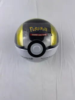 Sealed New - Pokemon TCG: Poke Ball Pokeball Tin - 2024 - 3 Booster Packs PKC - Image 1