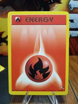 2000 Pokemon Gym Heroes Fire Energy #128 - Image 1