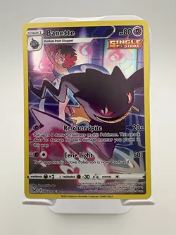 Pokemon TCG Banette Trainer Gallery Sword & Shield - Lost Origin TG07/TG30 NM - Image 1