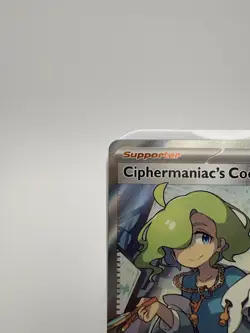 Pokemon TCG Temporal Forces Ciphermaniac's Codebreaking #198/162 Ultra Rare NM - Image 2