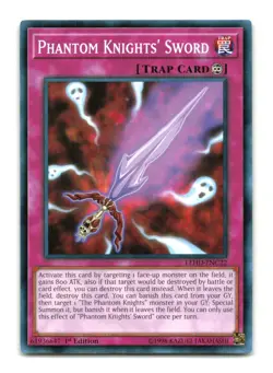 Phantom Knights' Sword - LEHD-ENC22 1st Edition - YuGiOh-LP - Image 1