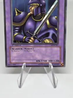 YuGiOh! KARBONALA WARRIOR - 1ST EDITION - LOB-067 First Set! Vintage! NM - Image 4