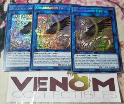 3x (M/NM) - Guardragon Elpy - MP20-EN021 - Secret Rare - 1st Edition YuGiOh - Image 1