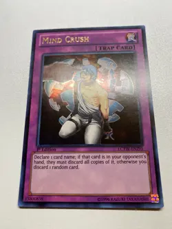 Yugioh Mind Crush 1st Edition Ultra Rare LCYW-EN295 MP - Image 1
