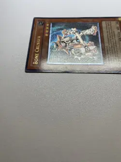 Yugioh Bone Crusher 1st Edition Ultimate Rare CRMS-EN083 MP - Image 5