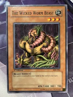 The Wicked Worm Beast SDK-004 Starter Deck: Kaiba 1st Edition - Image 1