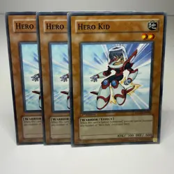 3x Yugioh Hero Kid DP03-EN004 Common - LP 💎 - Image 1
