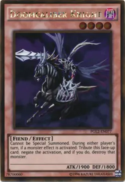 Yugioh! MP Doomcaliber Knight - PGL2-EN077 - Gold Rare - Unlimited Edition Moder - Image 1