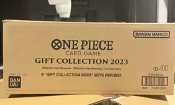 One Piece TCG Gift Collection Box 2023 GC-01 NEW FACTORY SEALED CASE (6 BOXES) - Image 1
