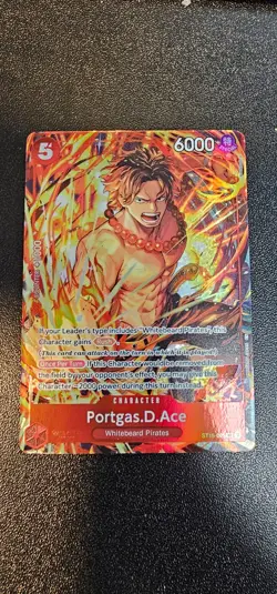 Portgas.D.Ace (Illustration Box Vol.5) ST15-005 One Piece Promotion Cards Foil - Image 1