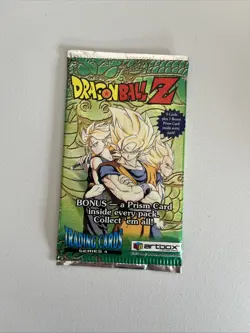 Dragon Ball Z Series 4 Trading Cards - 1 Sealed Booster Pack - ArtBox - Image 1