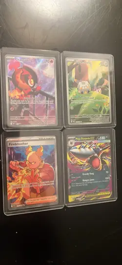 Phantasmal Flames Illustration And Ultra Rare Pokemon Cards - Image 1