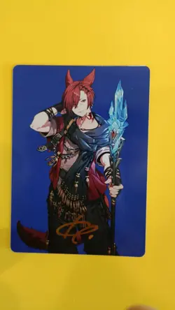 Magic Mtg Final Fantasy G'raha Tia, Scion Reborn Gold-Stamped Art Card 51/53 foi - Image 1