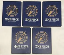 2024 One Piece Jinbe CS Championship Gold Stamp Promo English (5x) Cards 063 - Image 2