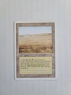 MTG Savannah 1994 Revised Vintage Dual Land Magic Card MP Reserved List - Image 2