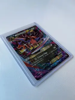 Pokemon Mega Garchomp EX TCG Black Star Promo Card XY168 - Image 1