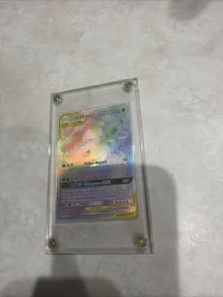 Celebi & Venusaur GX Holo Card 182/181 Secret Team Up Edition - Image 1