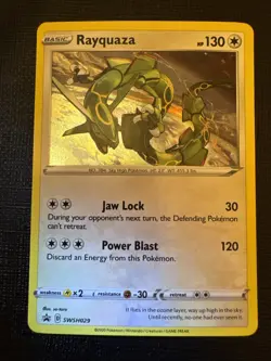 Rayquaza SWSH029 SWSH: Sword & Shield Promo Cards Holo - Image 1