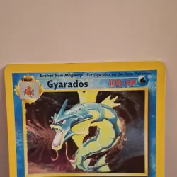Pokemon TCG Gyarados Holo Rare Card 7/130 Base Set 2 WOTC - Image 2