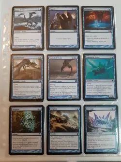 Mtg Blue Drake Lot - 100+ Cards - Creatures, Instants, Sorceries, Enchantments - Image 1