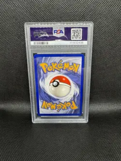Pokemon Pikachu Yellow Cheeks Base Set Unlimited Common Card 58/102 PSA 9 Mint - Image 2