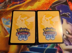 2 Mega Charizard X Ex Ultra Premium Collection Code Cards *NOT USED* - Image 1